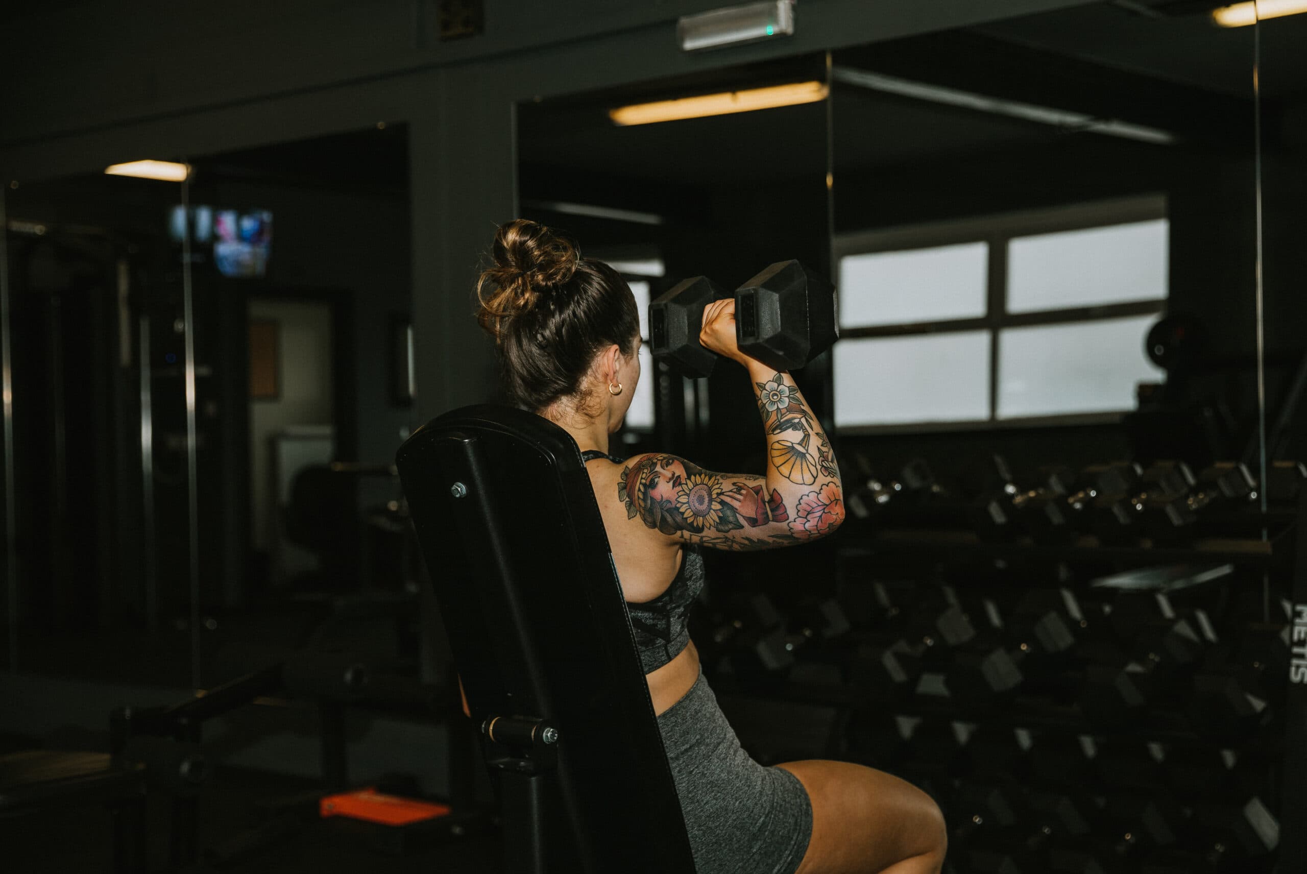 Strength training session